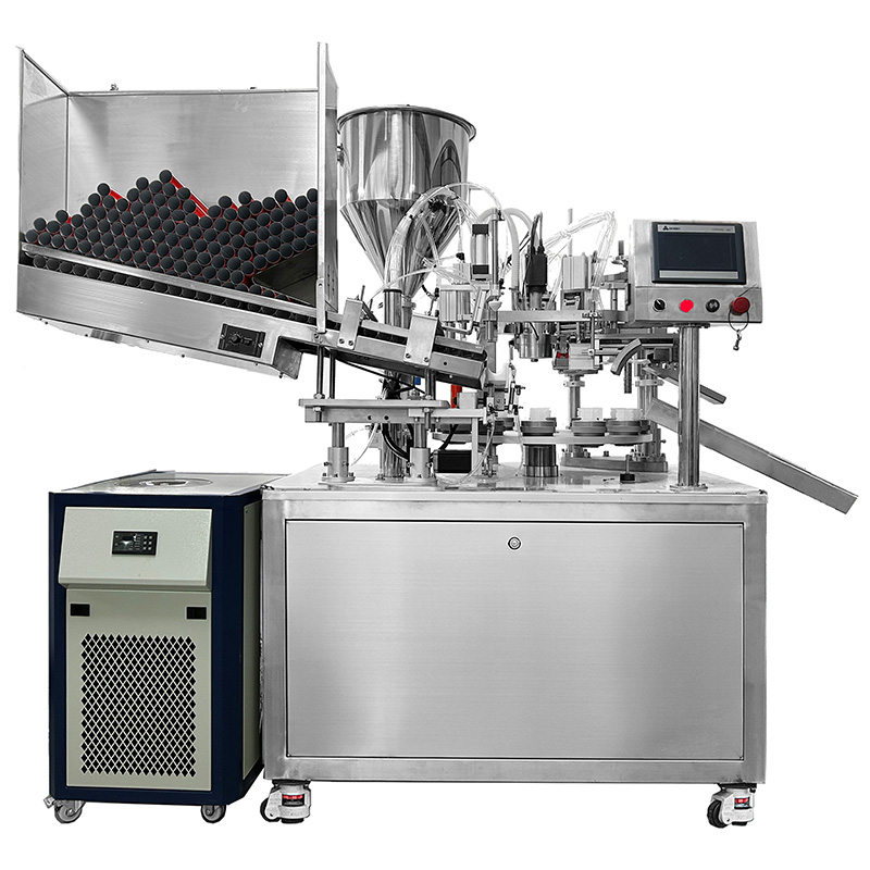 Plastic tube filling sealing machine Plastic tube filling sealing machine